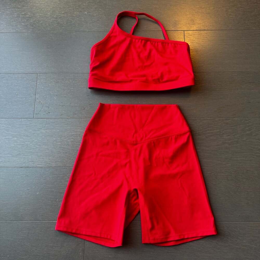 Aoxjox Metamorph set - radical red - shorts: medium | bra: large